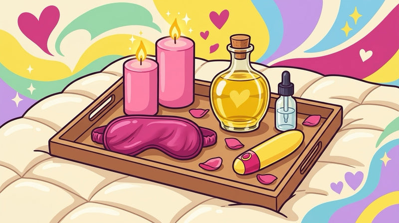 Cómo armar un kit romántico para una noche especial sin caer en clichés