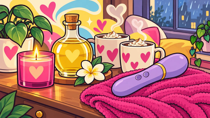 Planes en pareja en casa cuando llueve para una noche sensual sin prisa