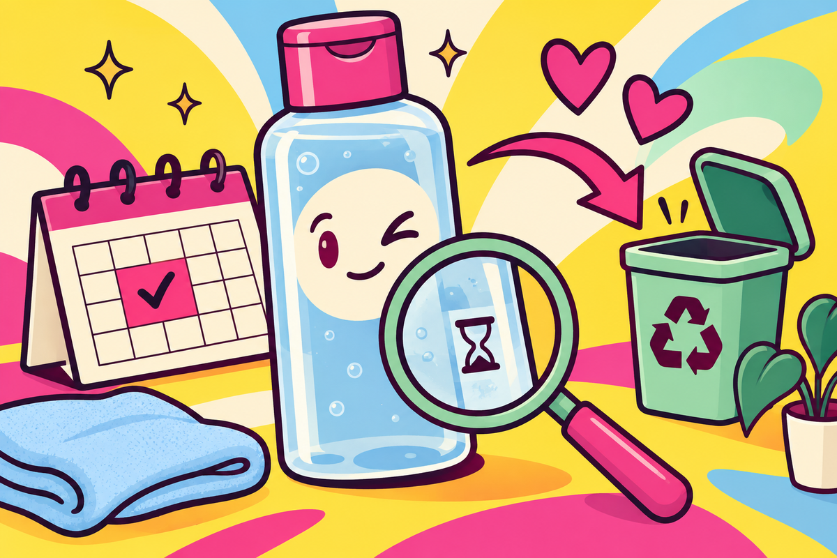 Ilustración editorial sobre cómo saber si un lubricante venció y qué hacer con él
