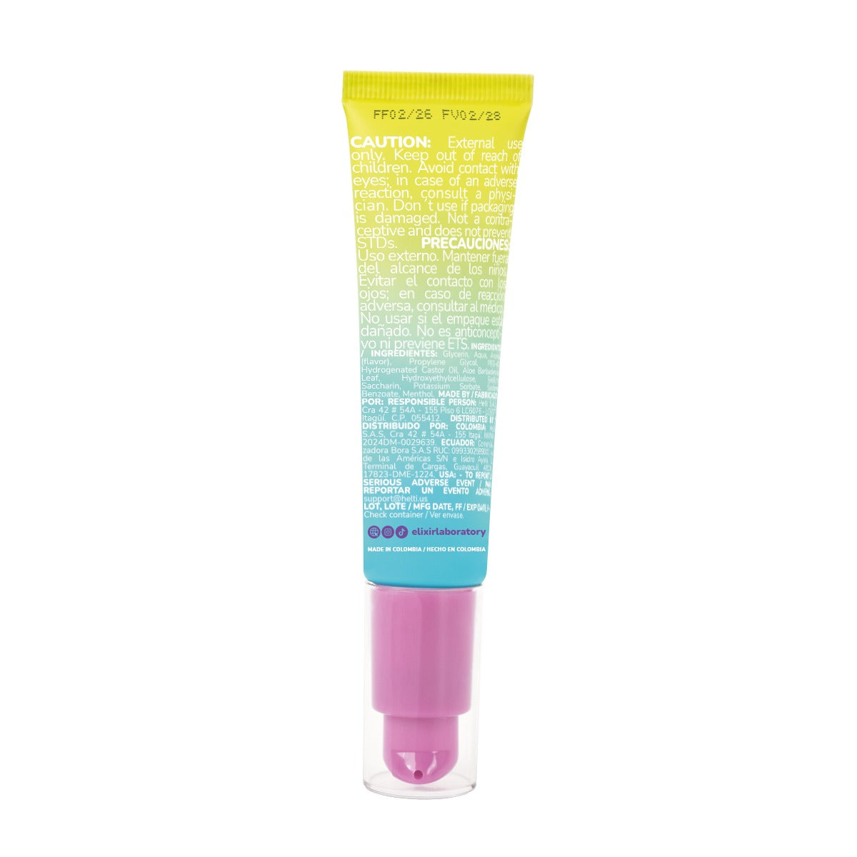 Lubricante Intimo 5 Sensaciones Elixir