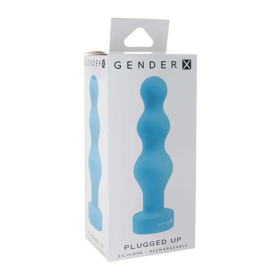 Plug Anal con Vibracion Triple esfera Gender X