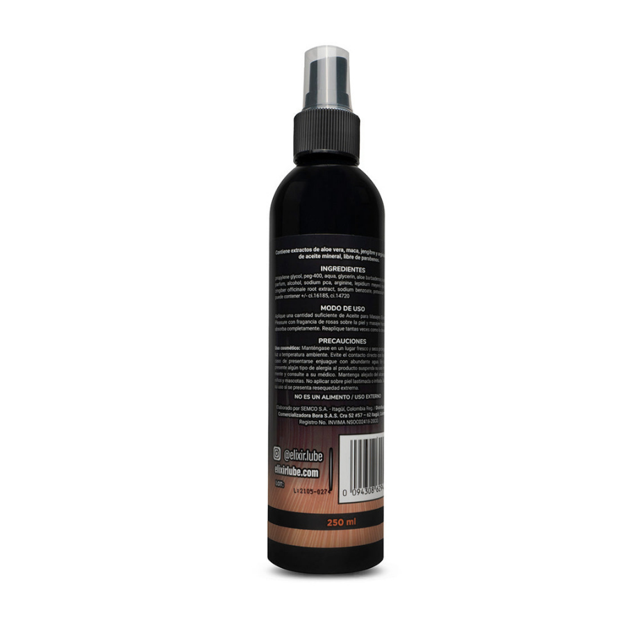 Aceite De Masajes Coco Elixir