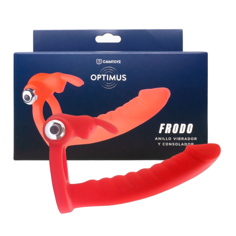 Anillo Vibrador Y Consolador Frodo Camtoyz