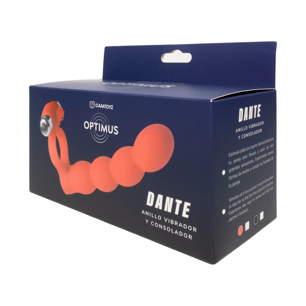 Anillo Vibrador Y Dildo Dante Camtoyz