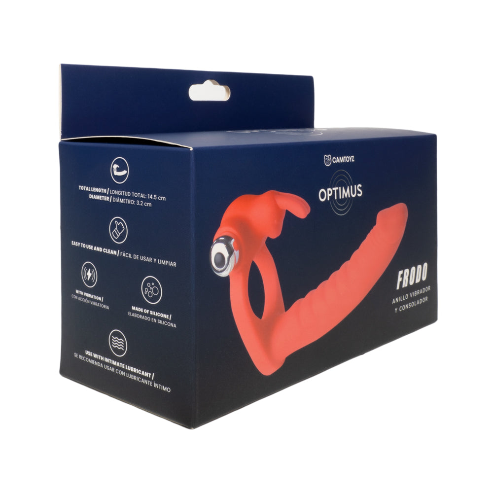 Anillo Vibrador Y Consolador Frodo Camtoyz
