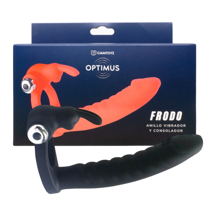 Anillo Vibrador Y Consolador Frodo Camtoyz