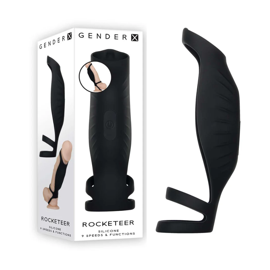 Anillo Vibrador y Estimulador Cohete Gender X