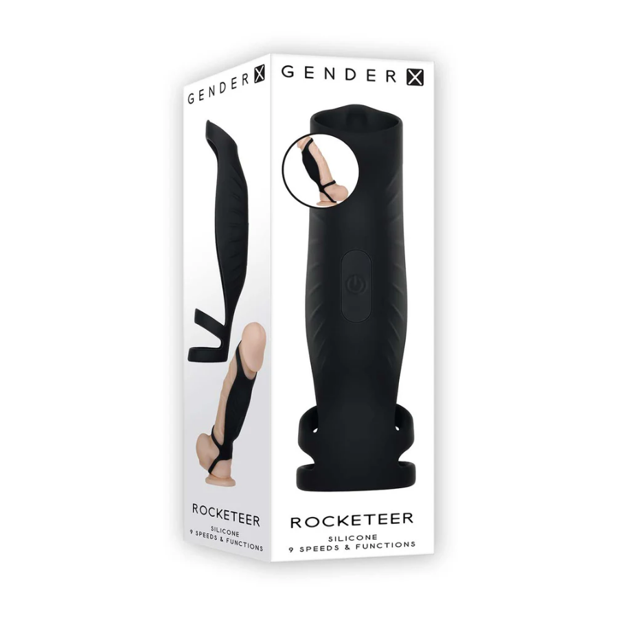 Anillo Vibrador y Estimulador Cohete Gender X
