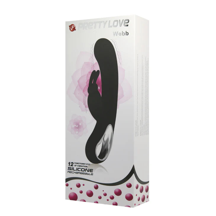 Vibrador Doble Estimulacion Pretty Love Webb