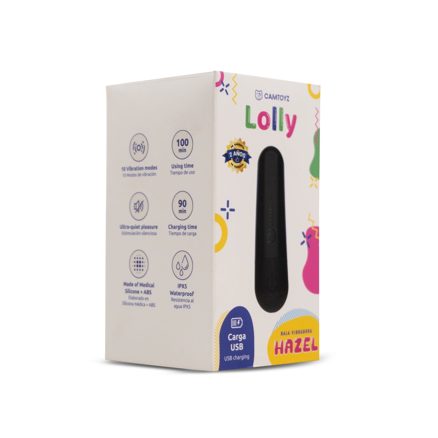 Vibrador Discreto Hazel Lolly Camtoyz