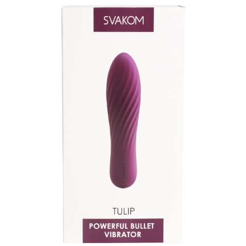 Vibrador Discreto Tulip Morado Svakom