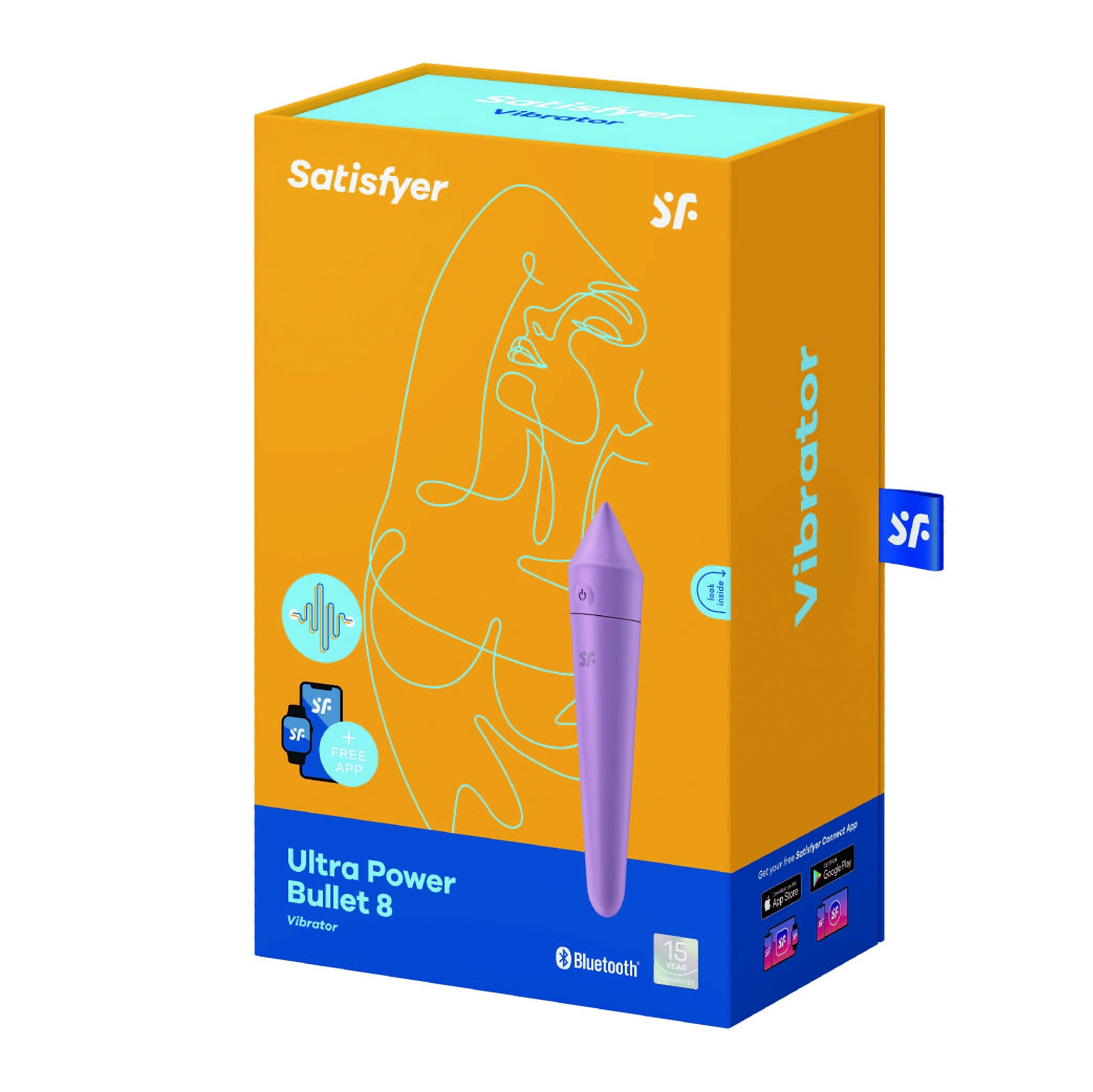 Vibrador Discreto Ultra Power Bullet 8 Satisfyer