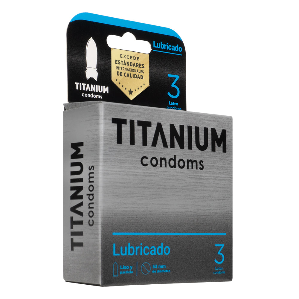 Condones Lubricados x3 Titanium