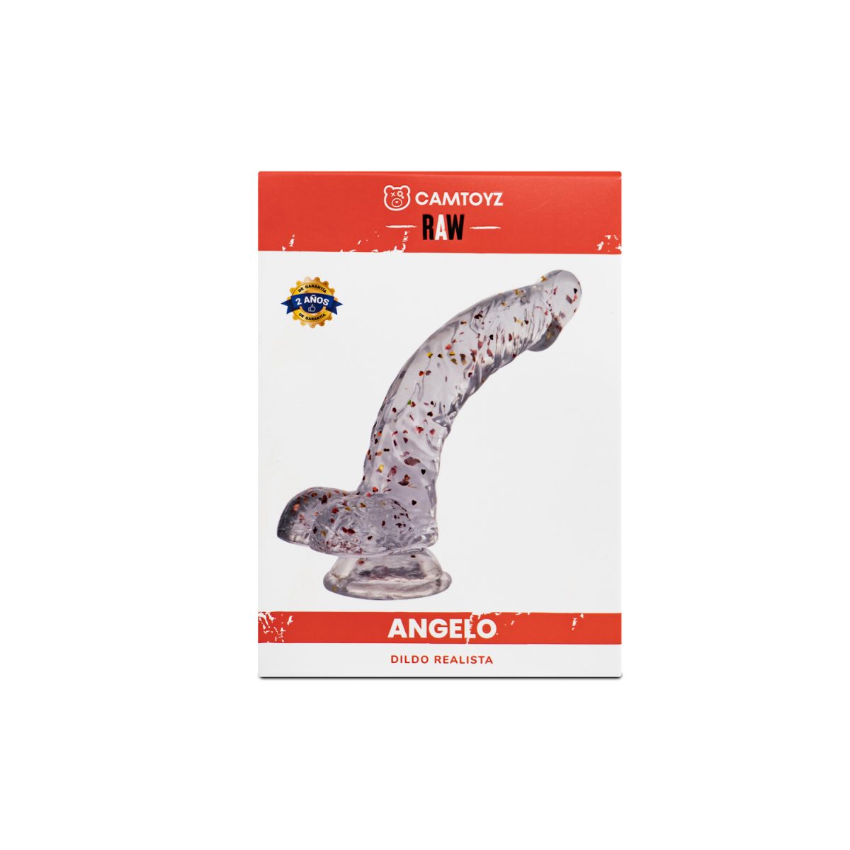Dildo Realista Angelo Transparente Camtoyz