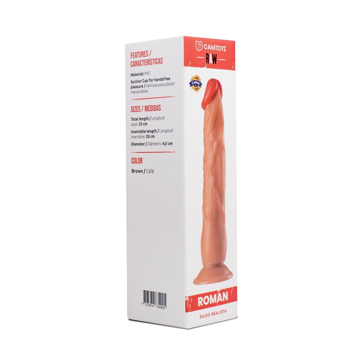 Dildo Realista Roman Camtoyz