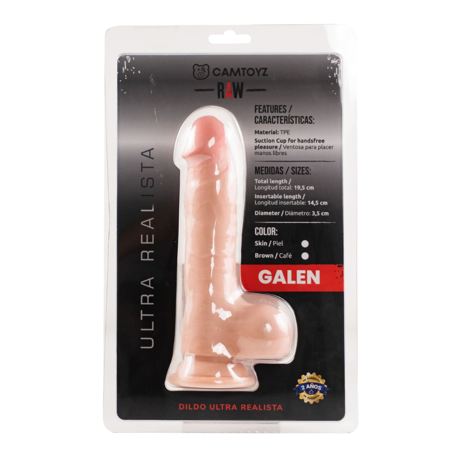 Dildo Ultra realista Galen Camtoyz