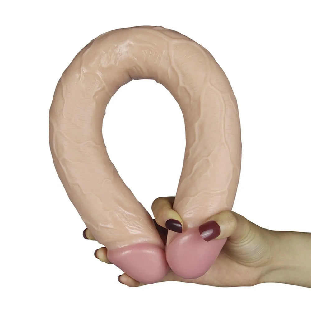 Dildo Doble Realista Slim Ultra