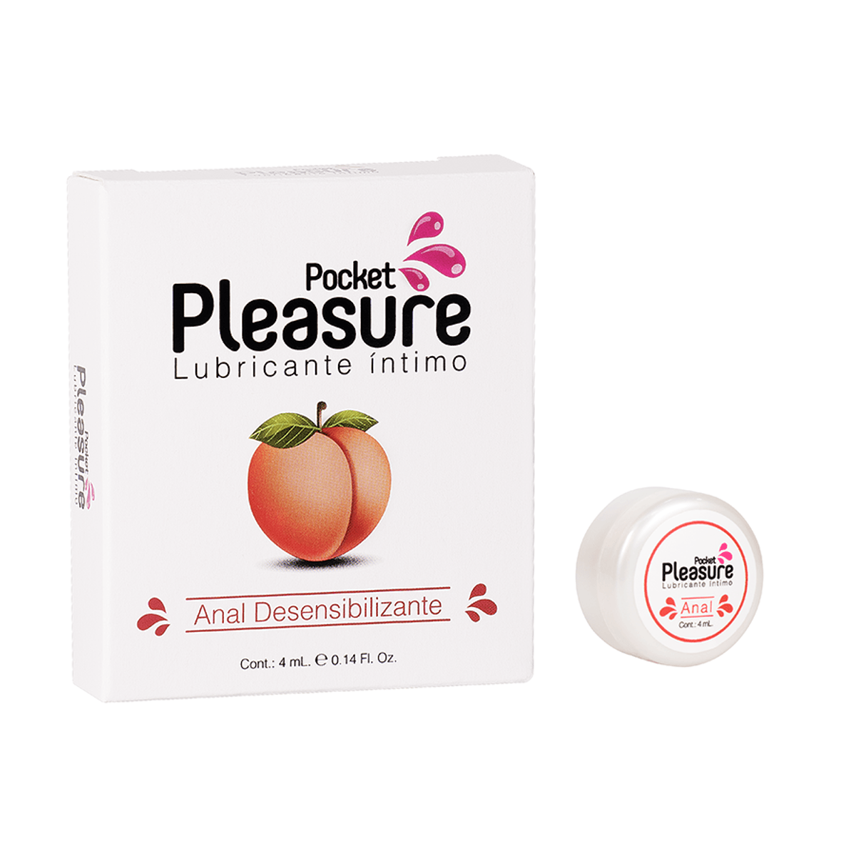 Kit Pocket Pleasure Lubricante Anal, Multiorgasmos, Retardante y Estrechante