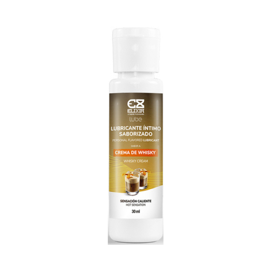 Lubricante Íntimo Saborizado Crema de Whisky 30 Ml Elixir