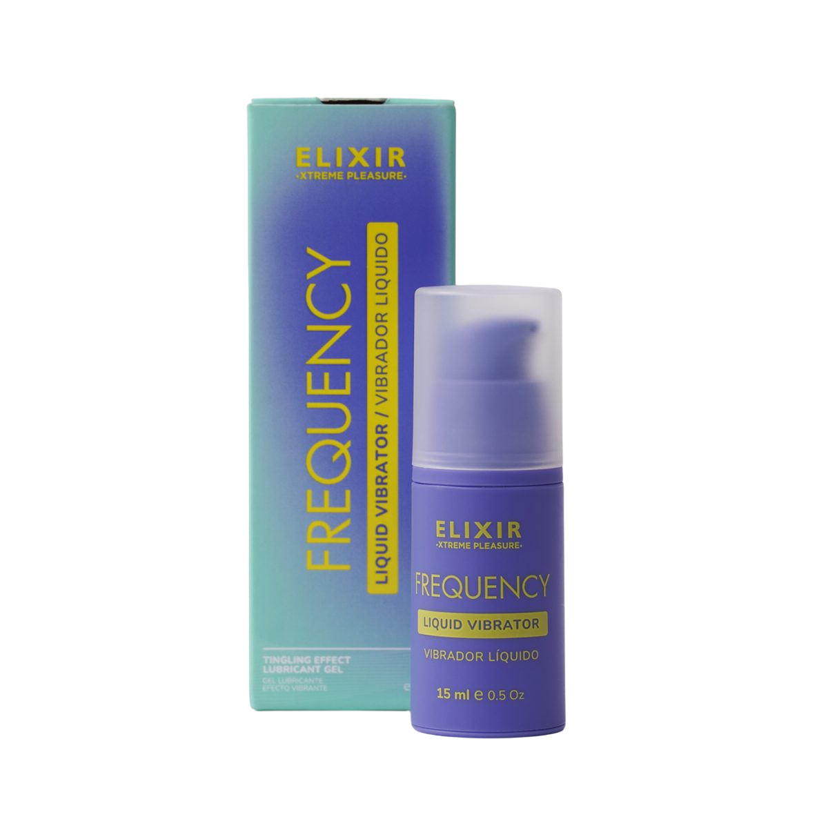 Lubricante vibrador Frequency 15 ml Elixir incluido en el kit