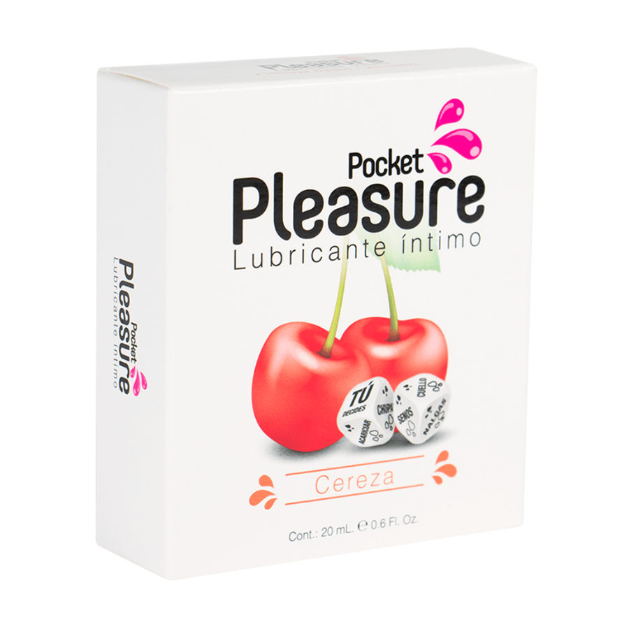 Lubricante Intimo 20 Ml + Dados Pocket Pleasure