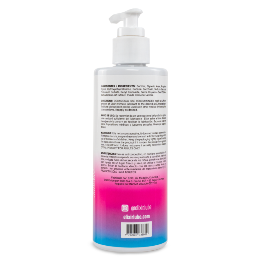 Lubricante Íntimo Tipo Cum Elixir