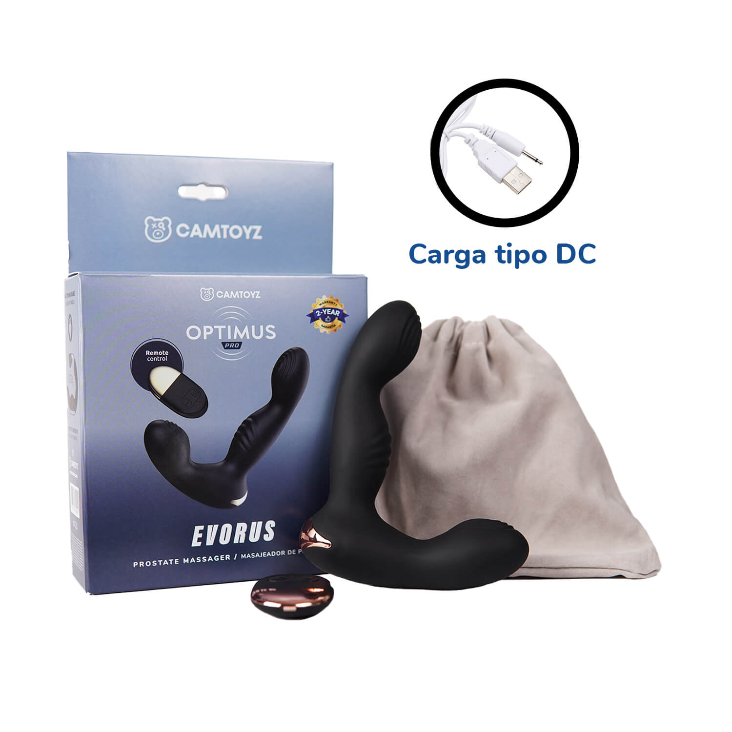 Masajeador Prostático Evorus Pro Camtoyz