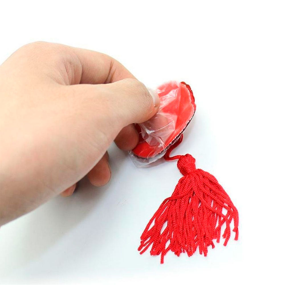 Cubre pezones De Lentejuelas Roja Camtoyz