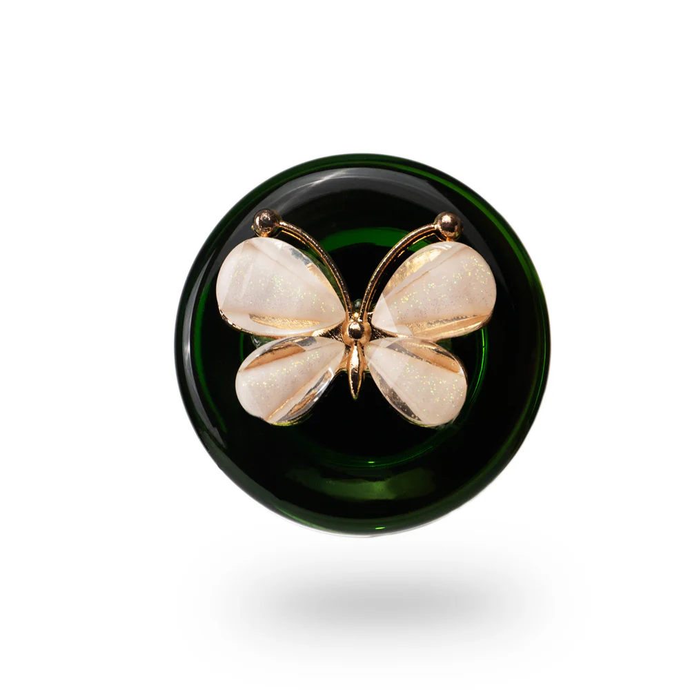 Plug Anal de Vidrio Butterfly Camtoyz