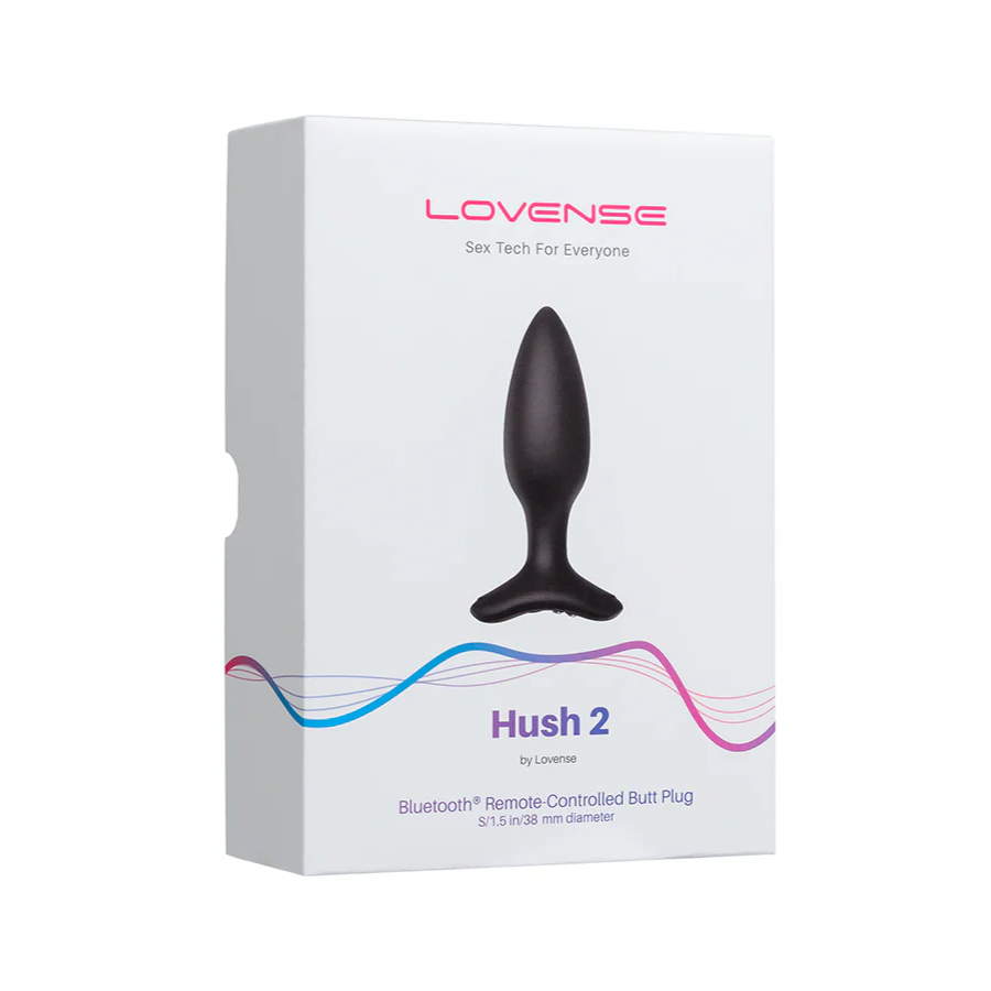 Plug Anal Vibrador Hush 2 Lovense