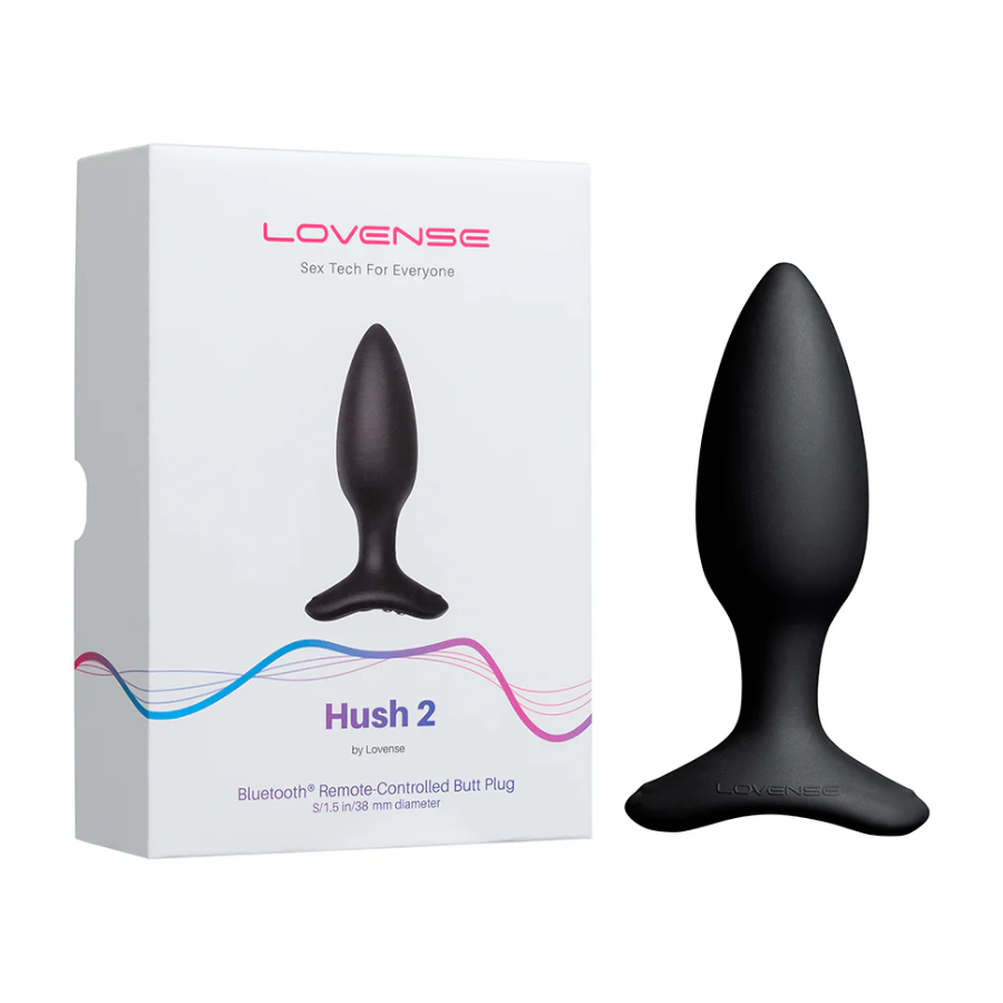Plug Anal Vibrador Hush 2 Lovense