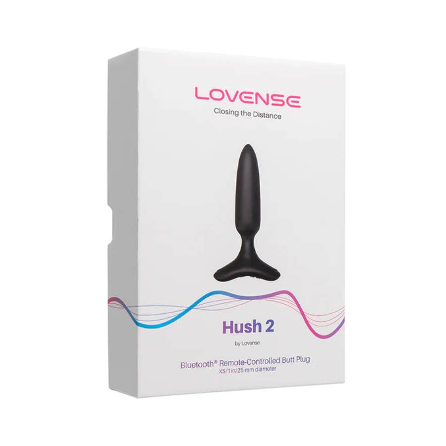 Plug Anal Vibrador Hush 2 Lovense
