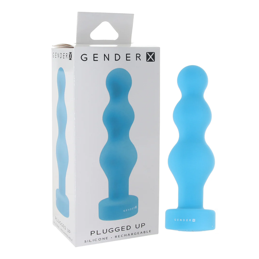 Plug Anal con Vibracion Triple esfera Gender X