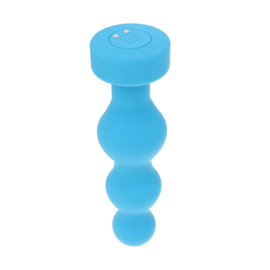 Plug Anal con Vibracion Triple esfera Gender X
