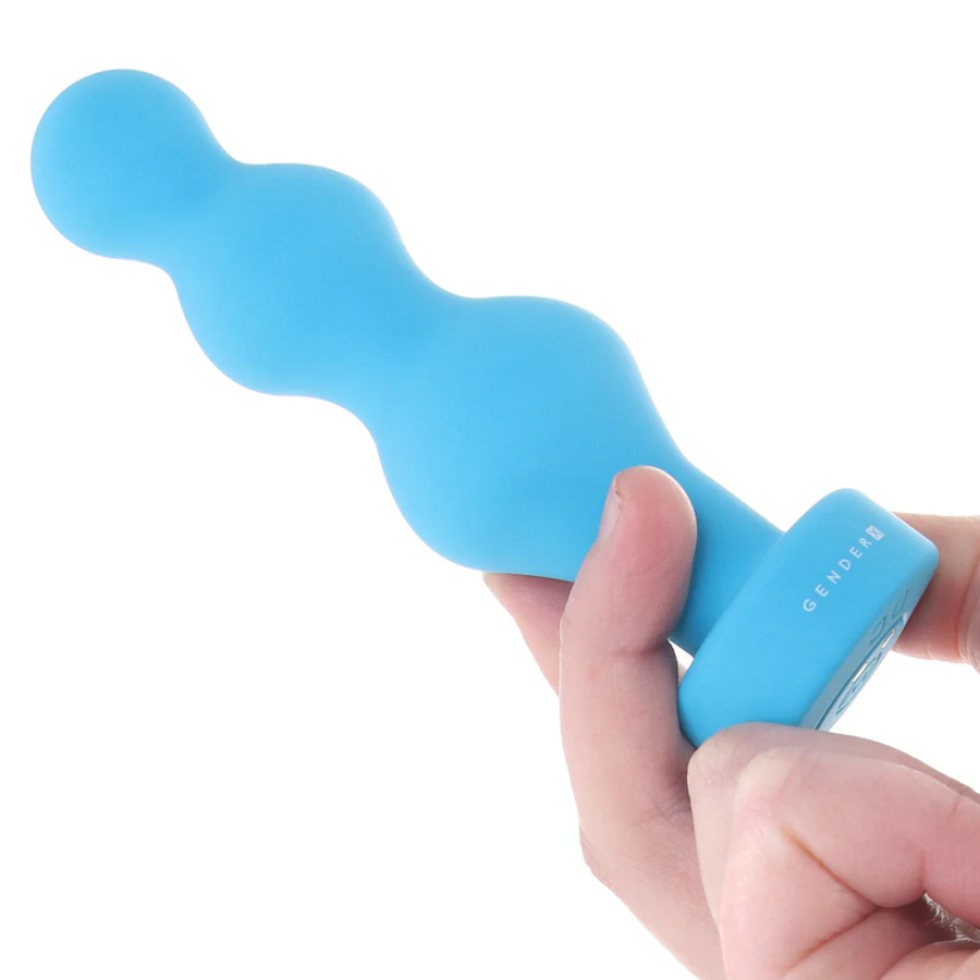 Plug Anal con Vibracion Triple esfera Gender X
