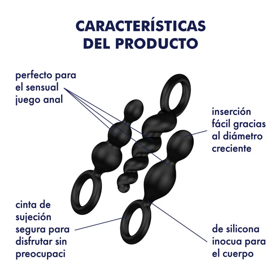 Plugs Anales Booty Call Satisfyer