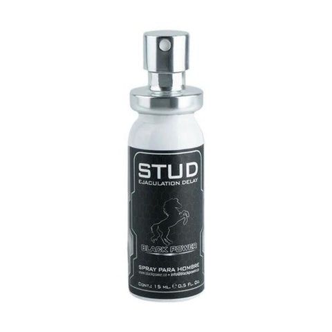 Lubricante Intimo Retardante Stud Spray x 15 ml Black Power