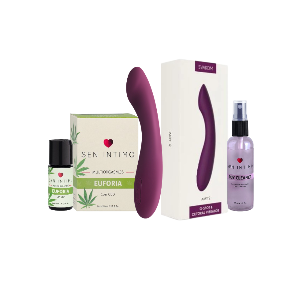 Set Amy 2 Euforia Multiorgasmos con CBD
