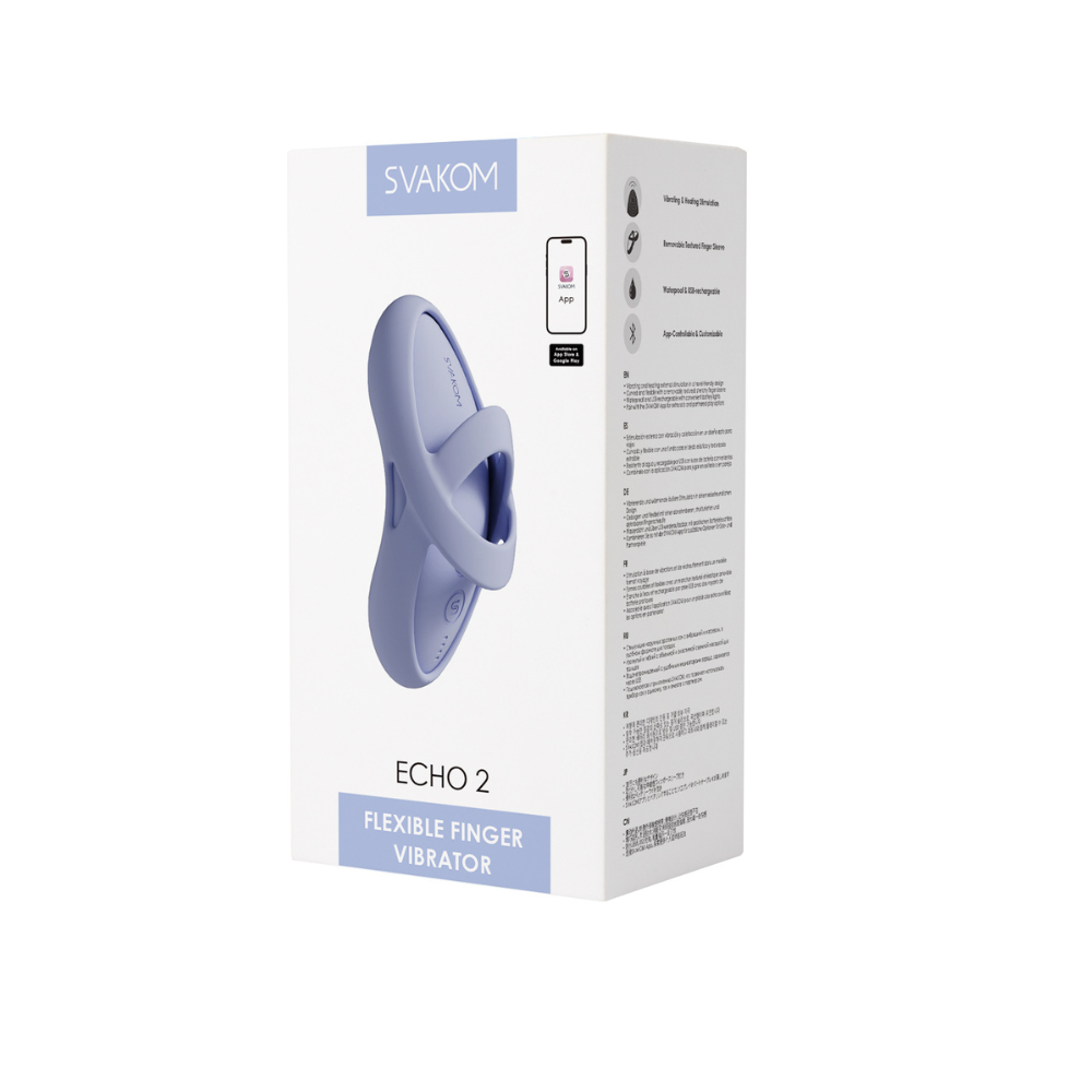 Vibrador De Dedo Echo 2 Svakom