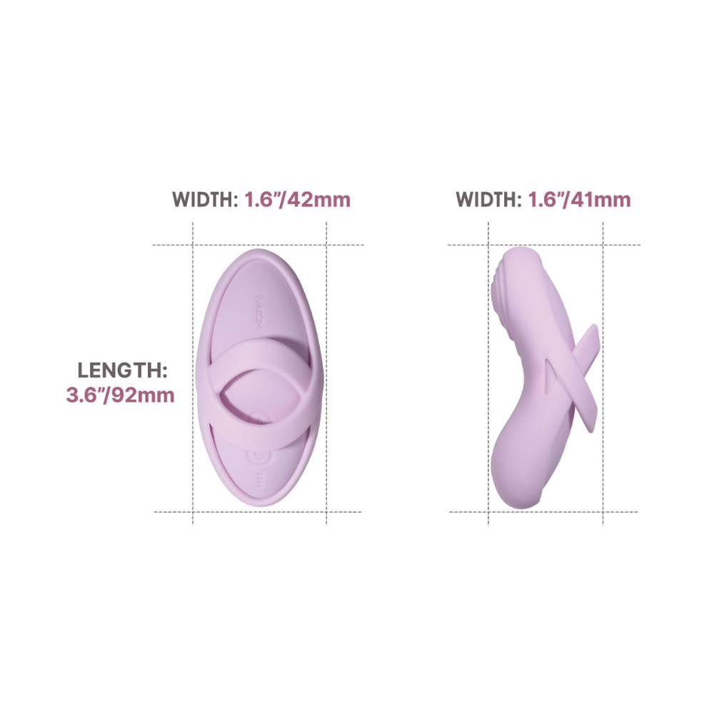 Vibrador De Dedo Echo 2 Lila Svakom
