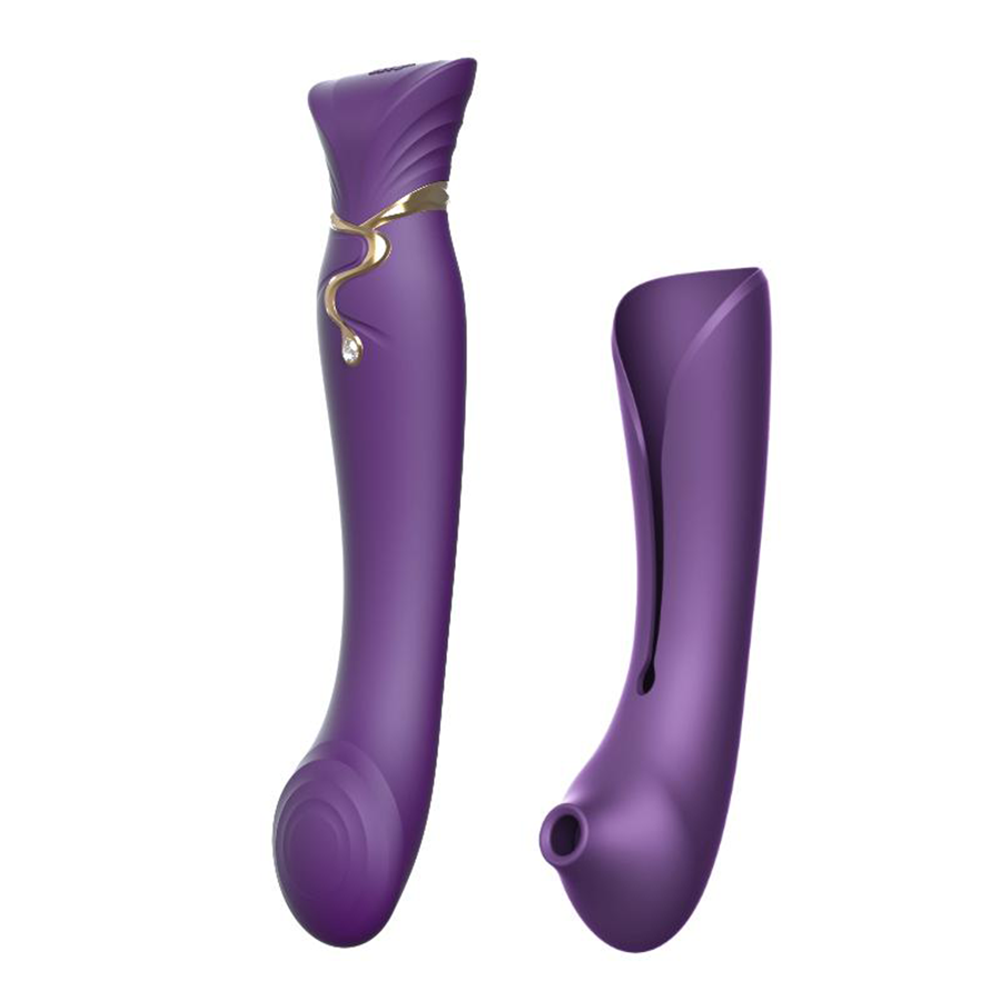 Vibrador De Lujo Queen Set Twilight Zalo