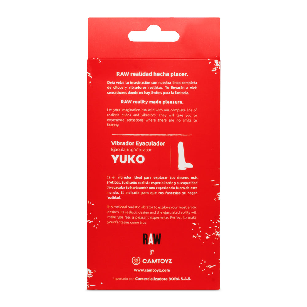 Vibrador Realista Eyaculador Yuko Camtoyz