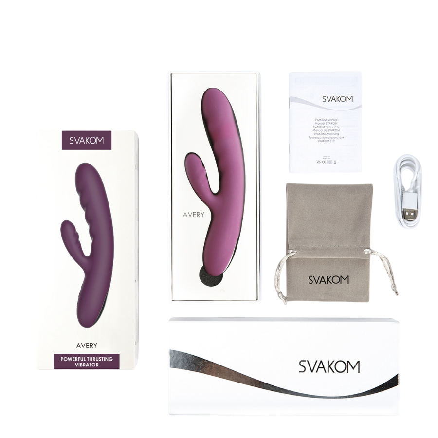 Vibrador Avery Rosado Svakom