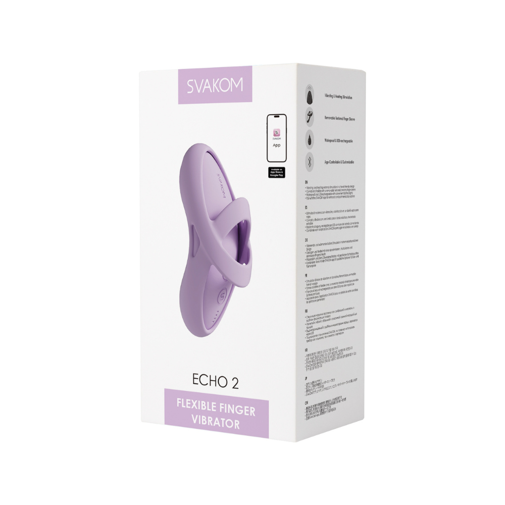 Vibrador De Dedo Echo 2 Svakom