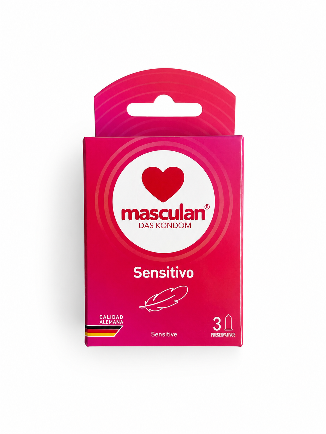 Masculan Sensitivo Caja x 3 Condones