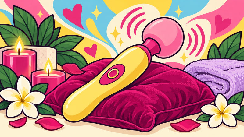 Vibrador varita o magic wand: cómo usarlo con comodidad y sacarle provecho
