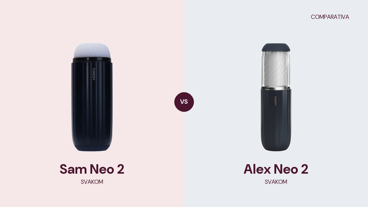 SVAKOM Sam Neo 2 y Alex Neo 2 enfrentados en una comparativa de modelos.