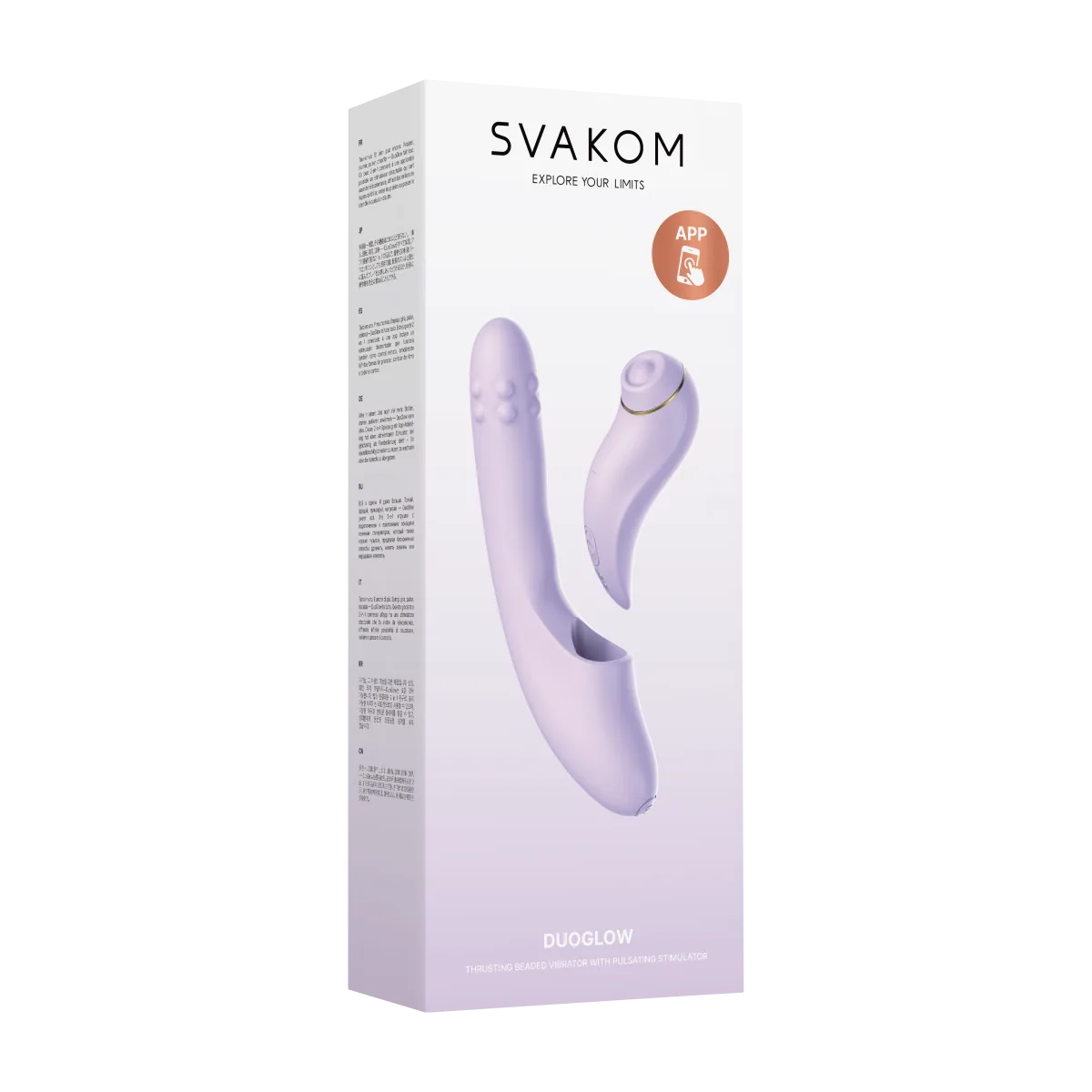 Vibrador + Estimulador 5 en 1 DuoGlow Svakom