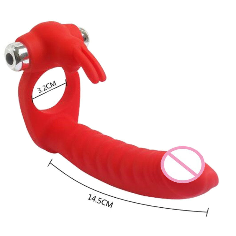 Anillo Vibrador Y Consolador Frodo Camtoyz