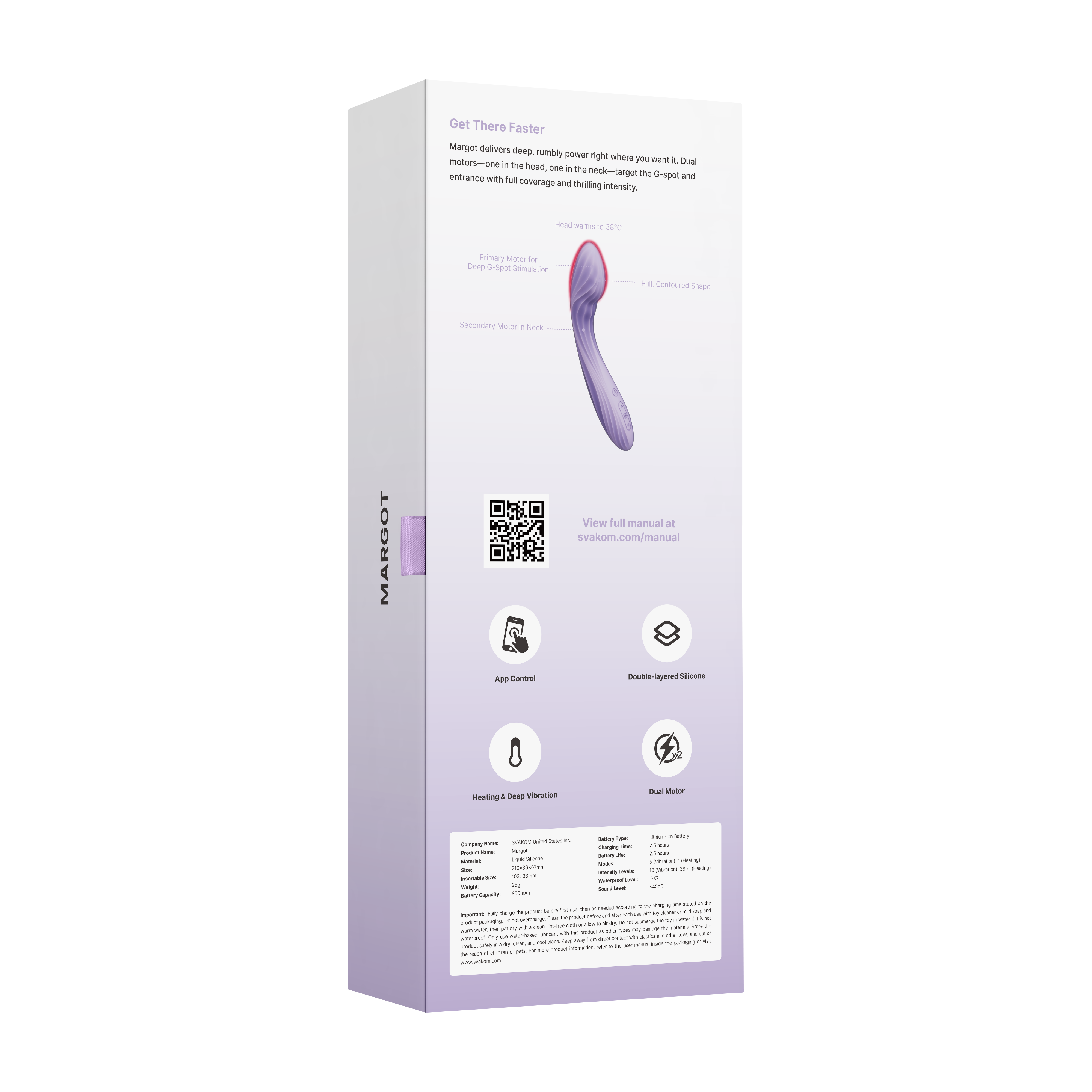 Vibrador Margot Svakom